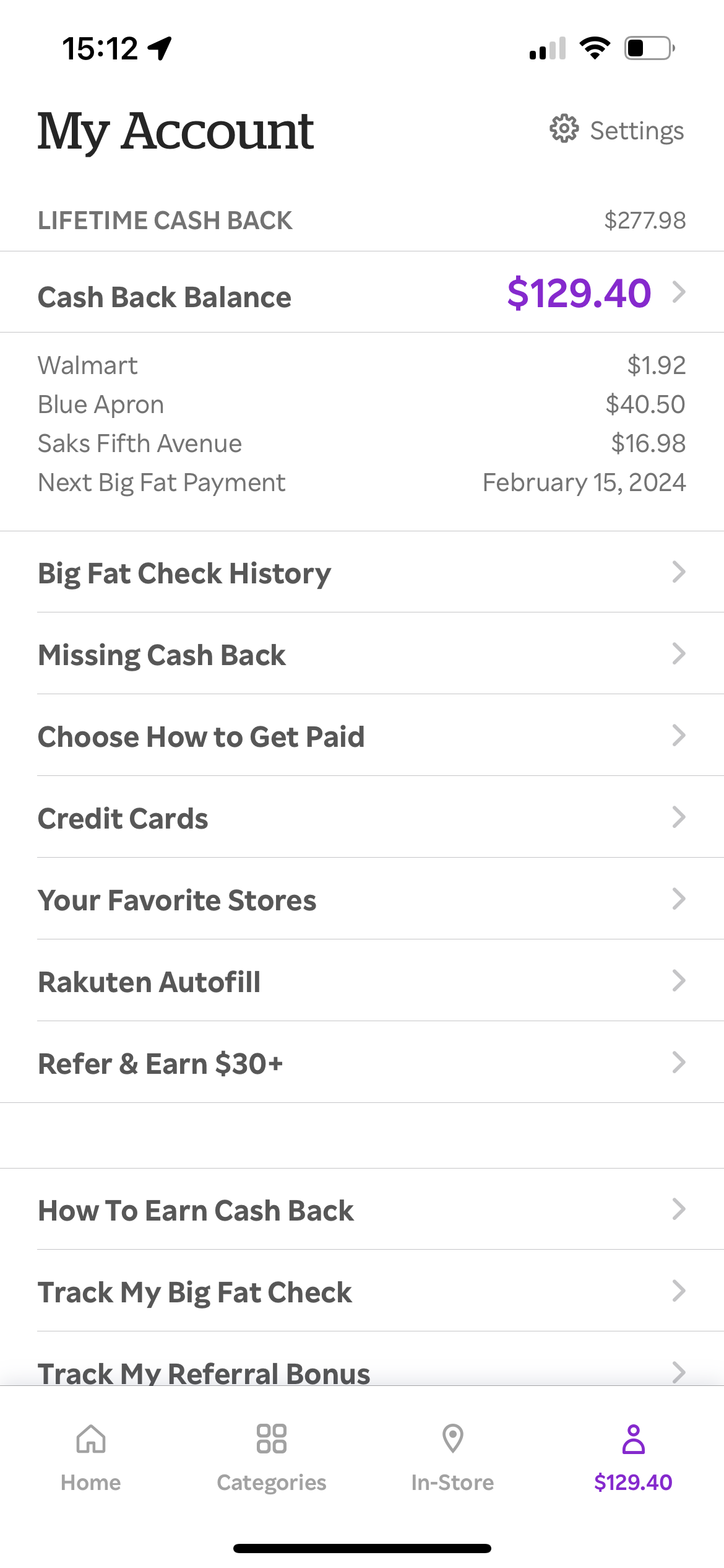 Here is a screenshot of how much I have earned this period and you can see my lifetime earnings as well since Dec 22